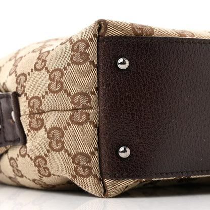 Gucci Monogram Small Boston Dark Brown 9 of 13