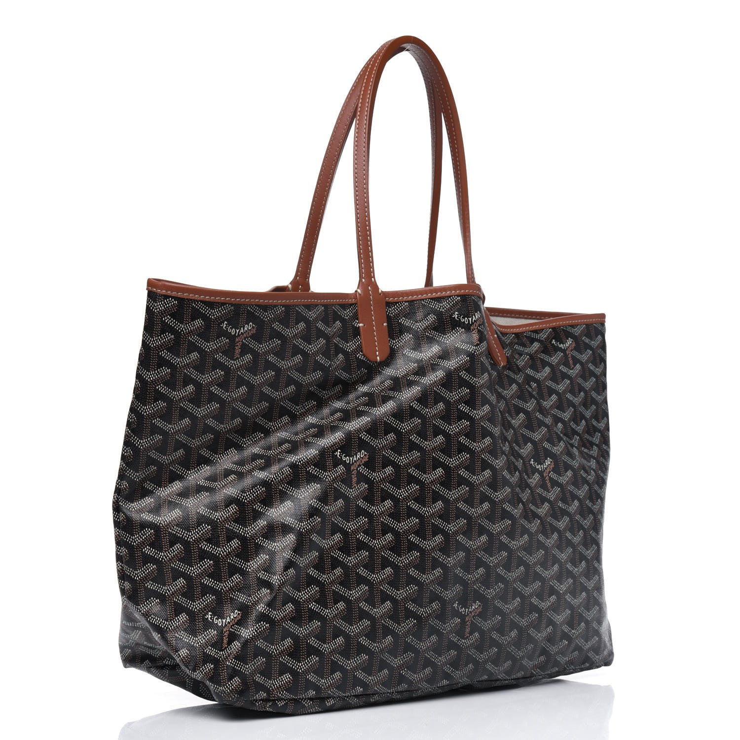 Goyard Goyardine Saint Louis PM Black Gold 2 of 4