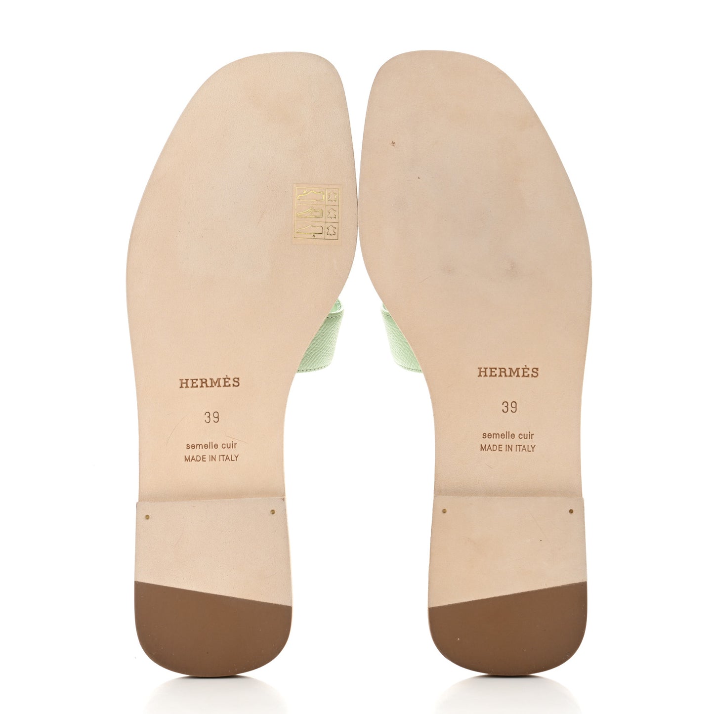 Epsom Oran Sandals 39 Vert Jade