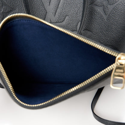 Louis Vuitton Empreinte Monogram Giant Neverfull MM Black 7 of 11