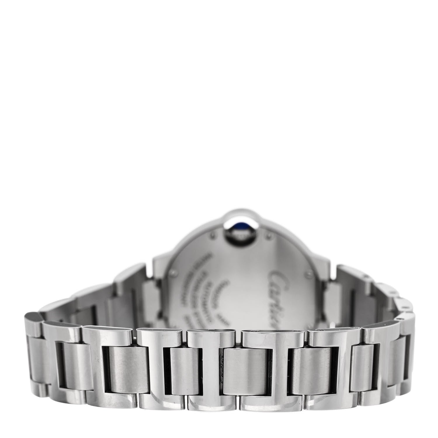 Cartier Stainless Steel 33mm Ballon Bleu De Cartier Automatic Watch 3 of 5