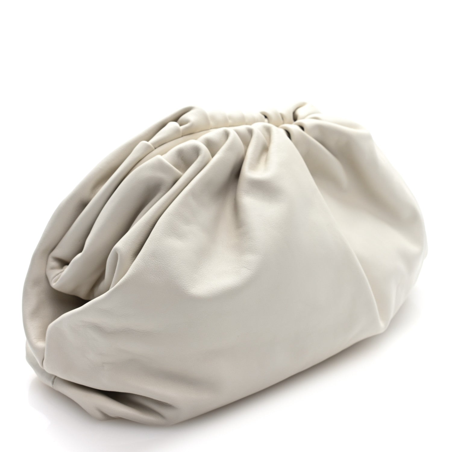 Bottega Veneta Smooth Butter Calf The Pouch Oversized Clutch Plaster 3 of 9