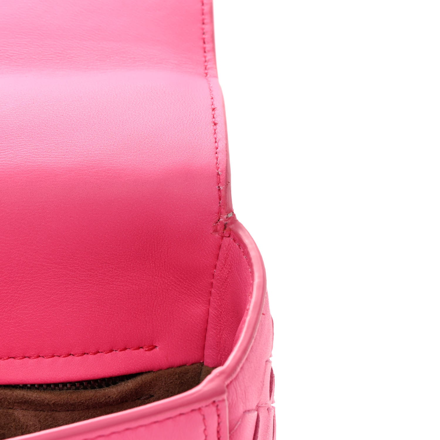 Bottega Veneta Nappa Intrecciato Alumna Bag Rosa Shock 11 of 17