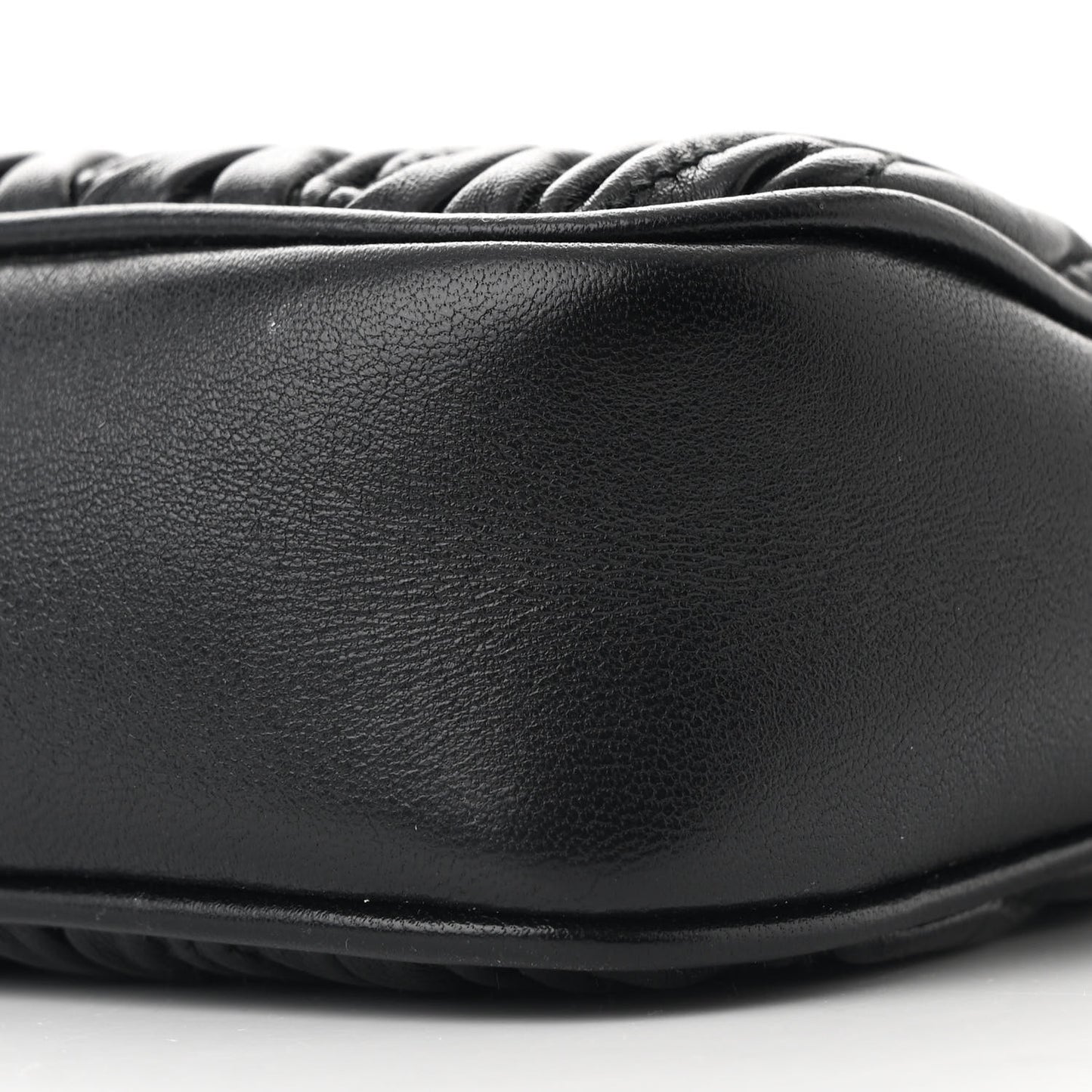 Nappa Matelasse Shoulder Bag Black