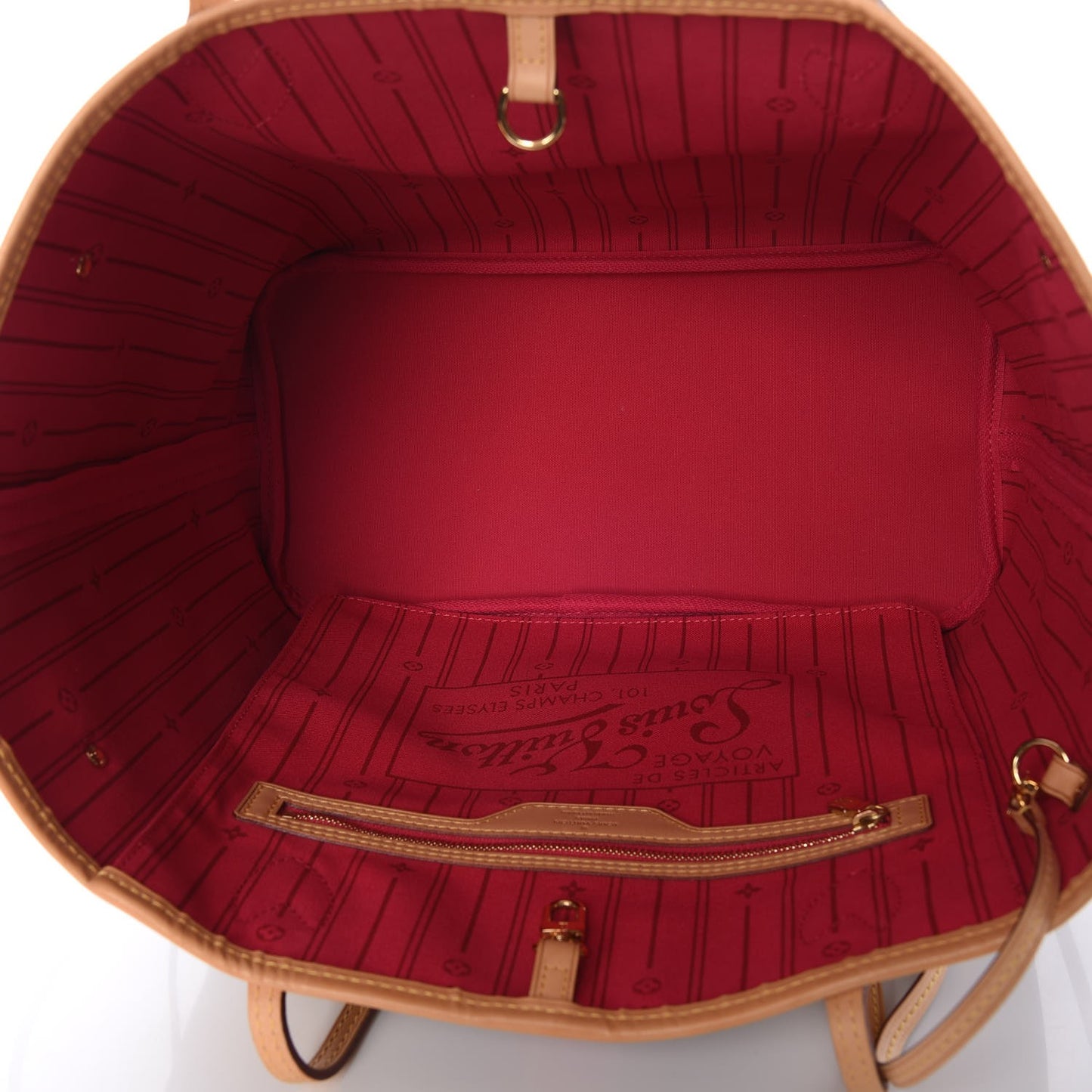 Monogram My LV Heritage Neverfull MM Fuchsia White