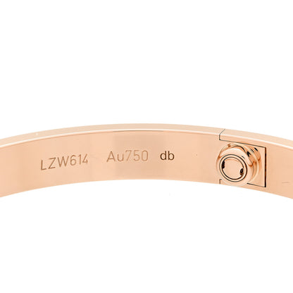 Cartier 18K Pink Gold LOVE Bracelet 20 4 of 9