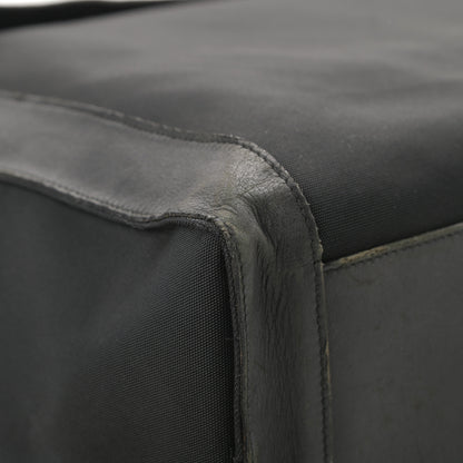 Gucci Nylon Calfskin Tote Black 9 of 20