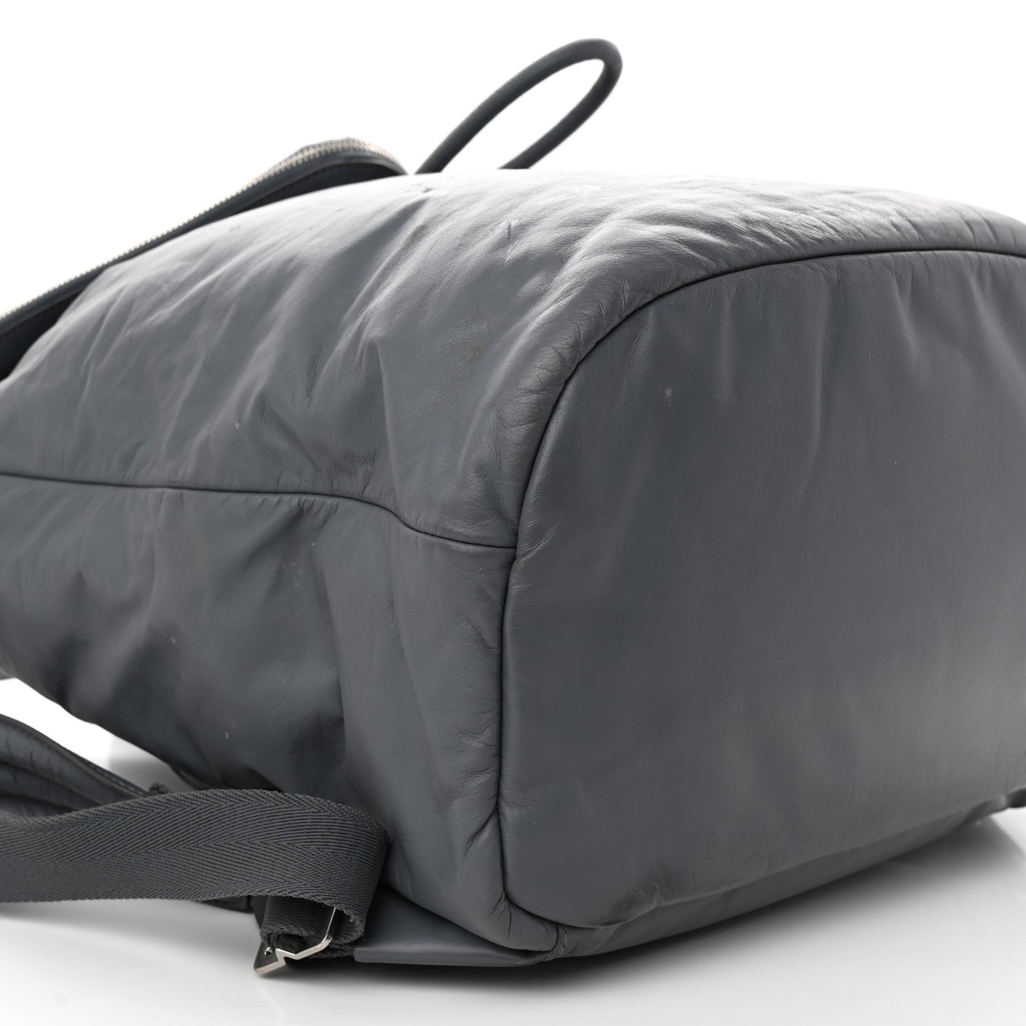 Calfskin Beak Backpack Grau
