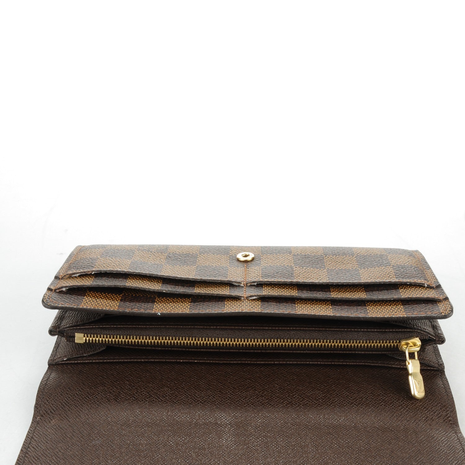 Louis Vuitton Damier Ebene Sarah Wallet NM 8 of 8