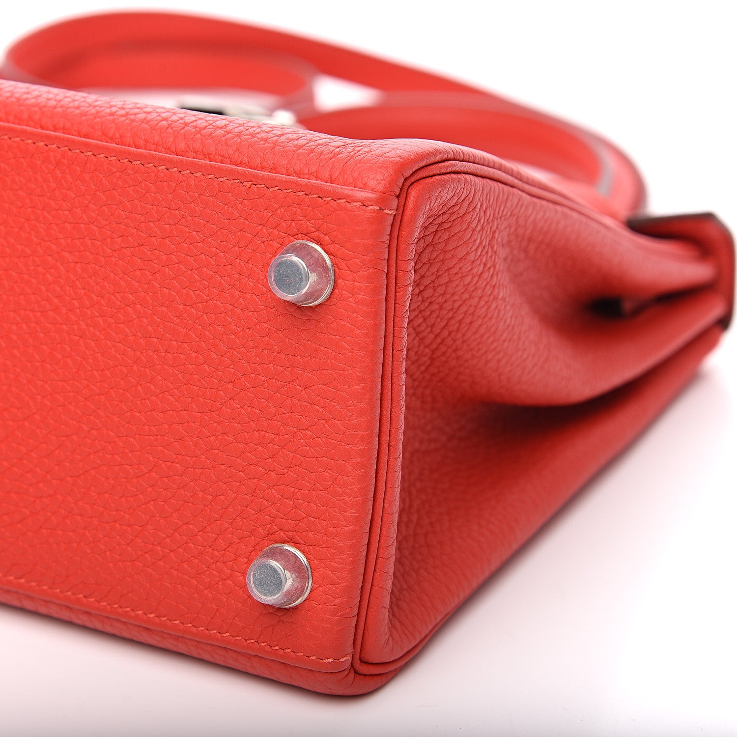Hermes Togo Kelly Retourne 28 Geranium 7 of 8