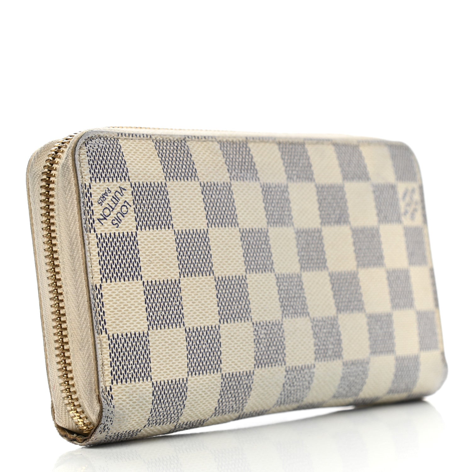 Louis Vuitton Damier Azur Zippy Wallet 3 of 12