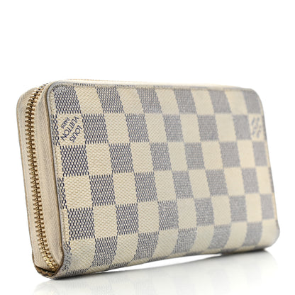Louis Vuitton Damier Azur Zippy Wallet 3 of 12