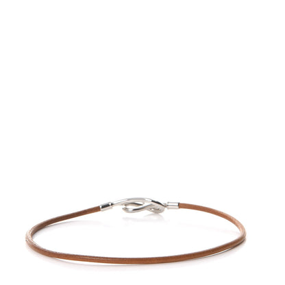 Hermes Natural Bridle Jumbo Hook Choker Necklace 3 of 6