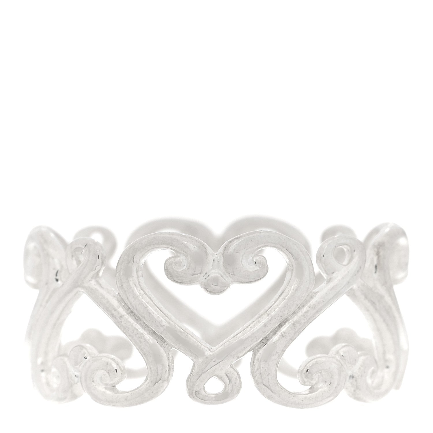 Tiffany Sterling Silver Paloma Picasso Venezia Goldoni Band Ring 58 8.25 1 of 4
