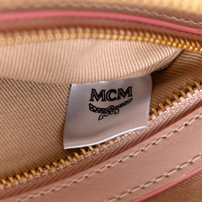 MCM Visetos Medium Crossbody Pouch Soft Pink 8 of 16