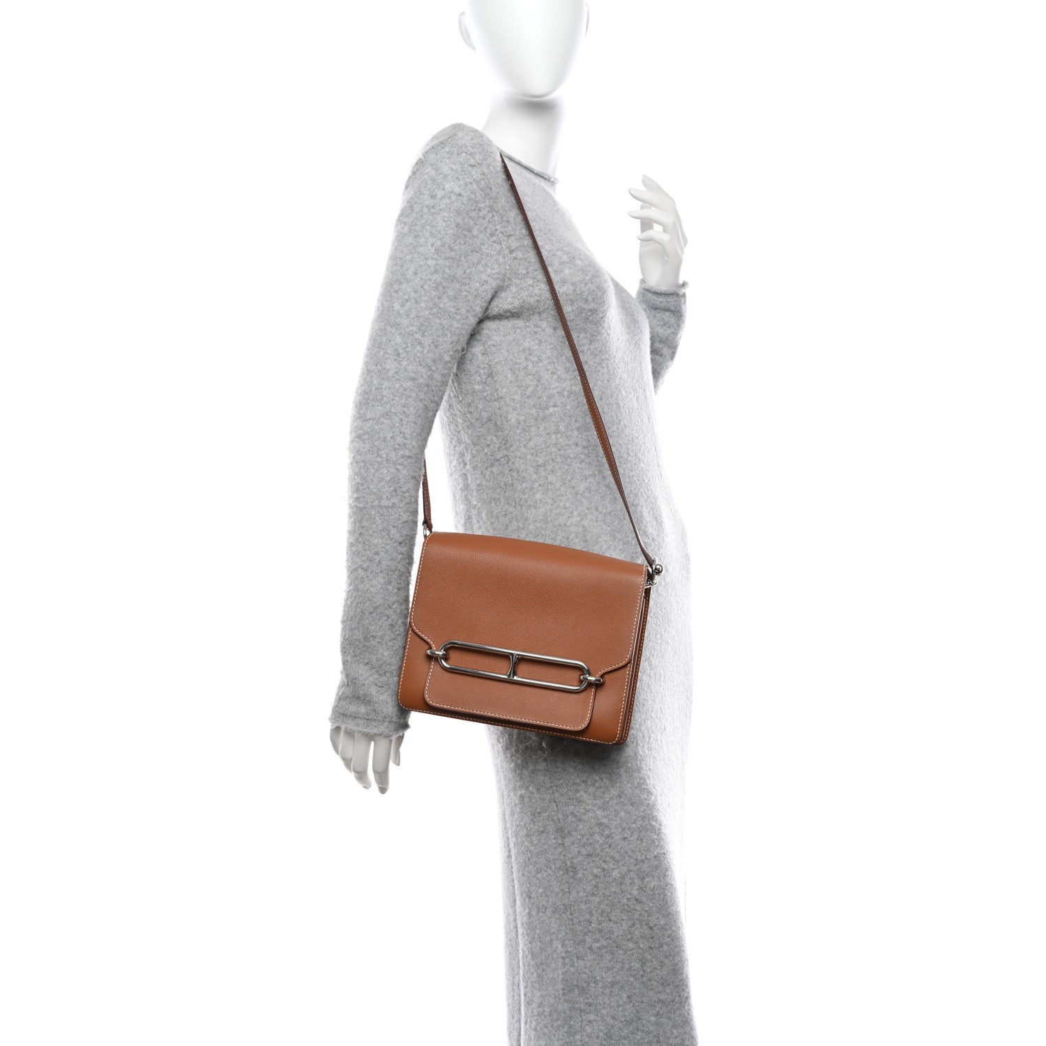 Hermes Evercolor Sac Roulis 23 Gold 2 of 14
