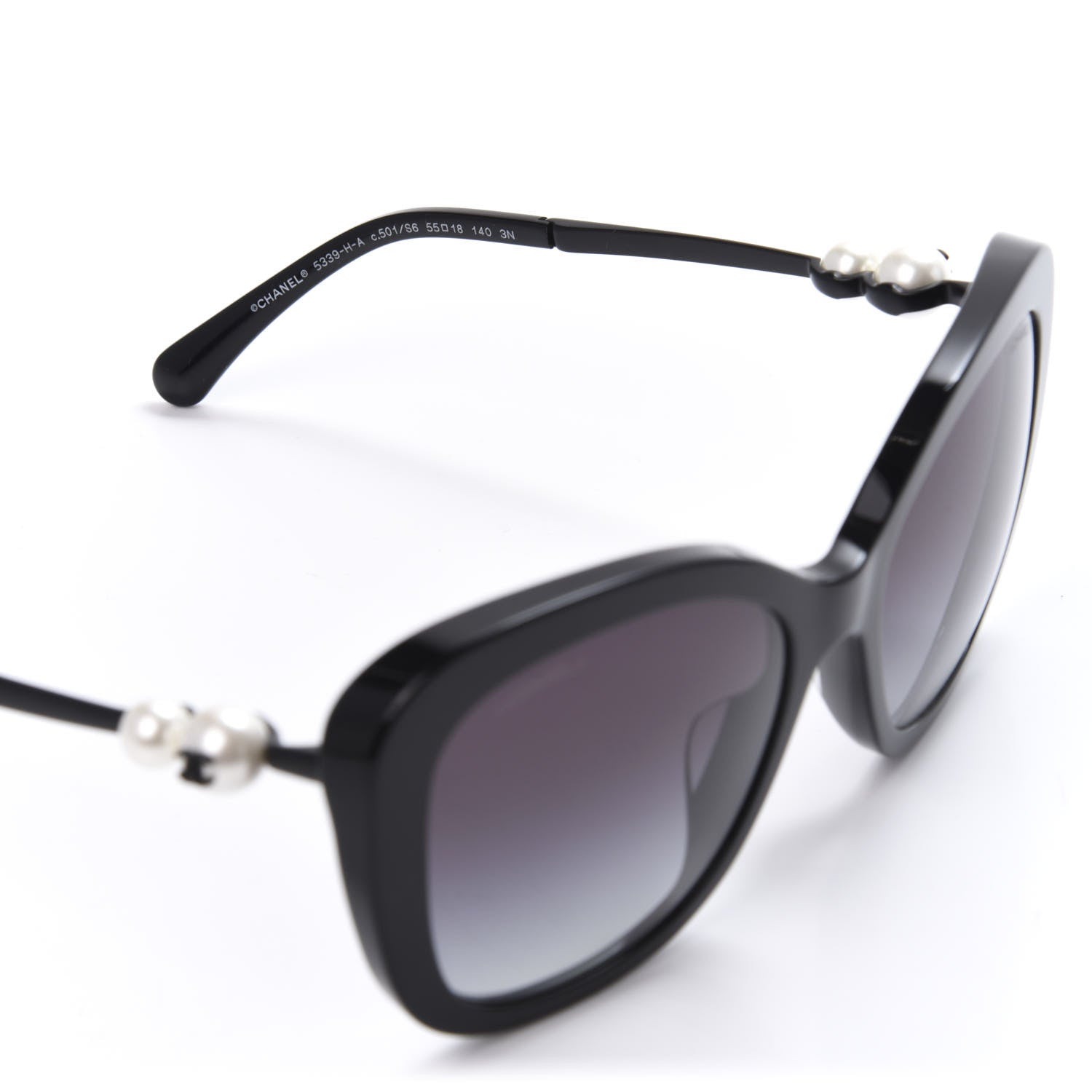 Chanel Pearl Sunglasses 5339-H-A Black 10 of 11