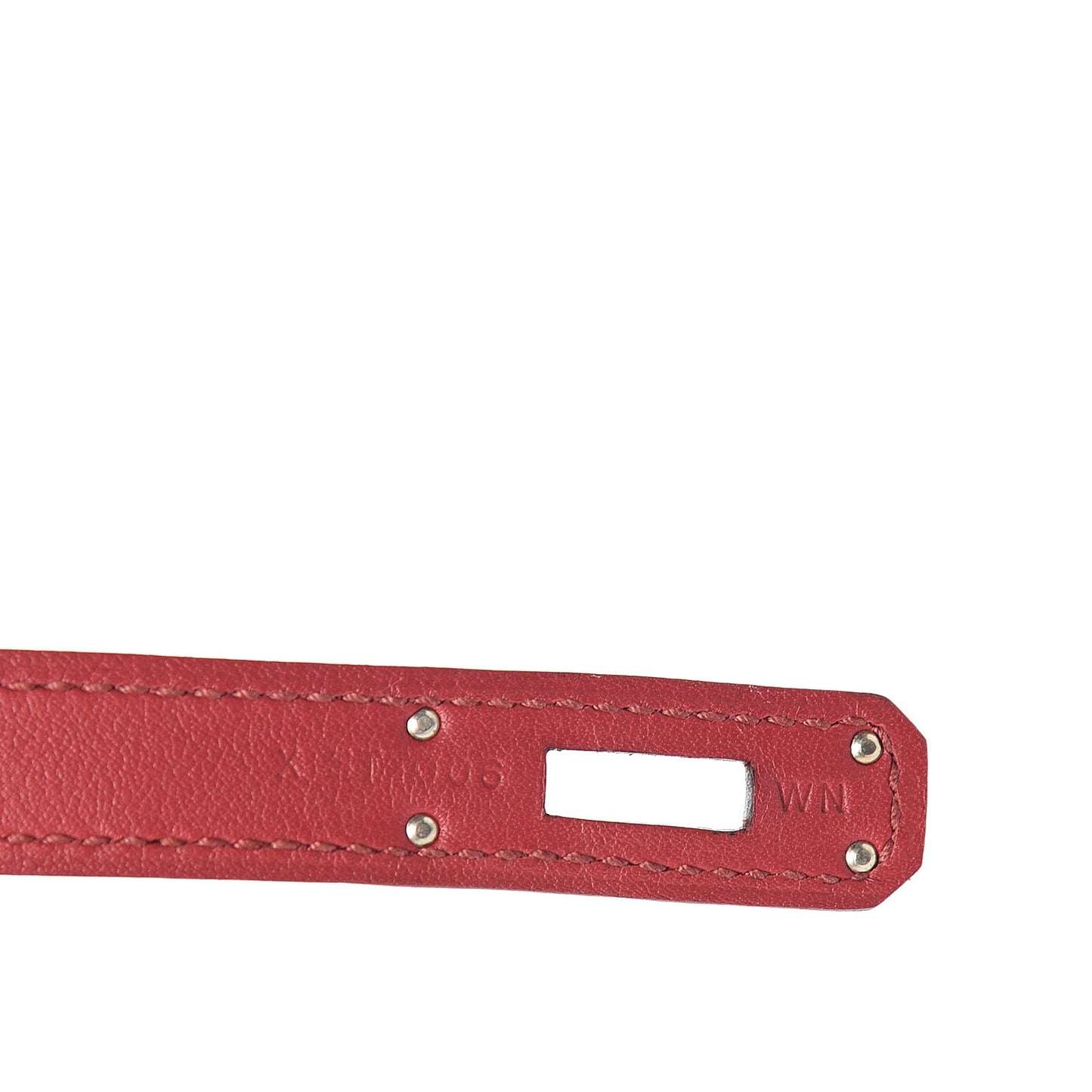Swift Kelly Cut Clutch Pochette Rouge Grenat