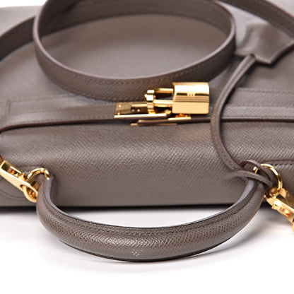 Hermes Epsom Kelly Sellier 25 Etain 17 of 40