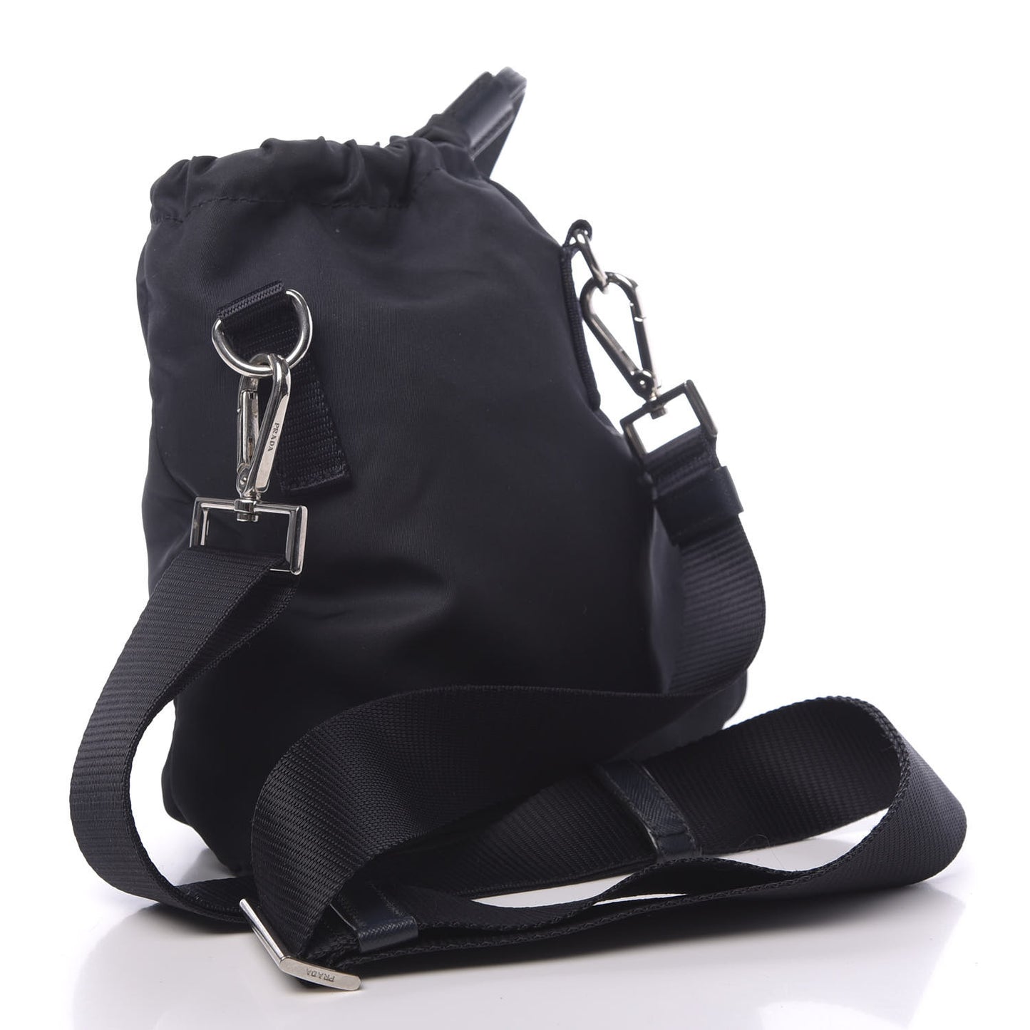 Tessuto Nylon Drawstring Crossbody Baltico