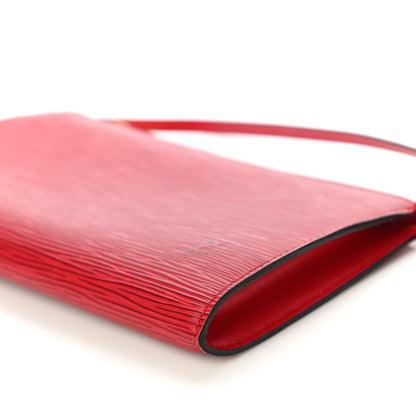 Louis Vuitton Epi Pochette Accessories 24 Castillan Red 11 of 11