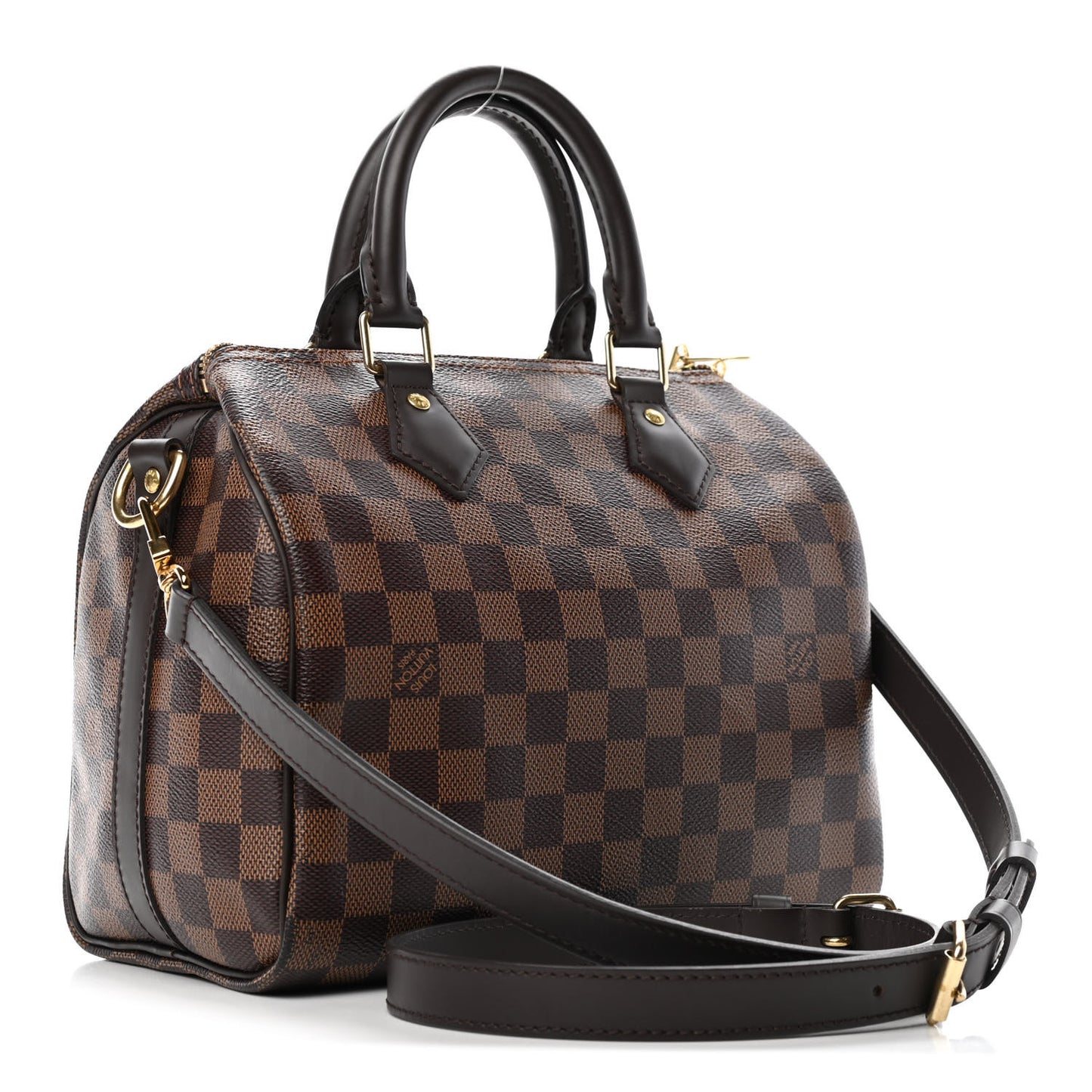 Damier Ebene Speedy Bandouliere 25