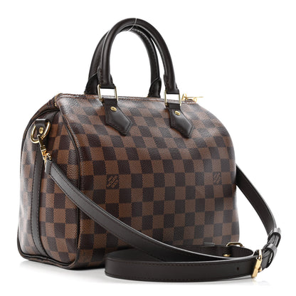 Louis Vuitton Damier Ebene Speedy Bandouliere 25 2 of 4