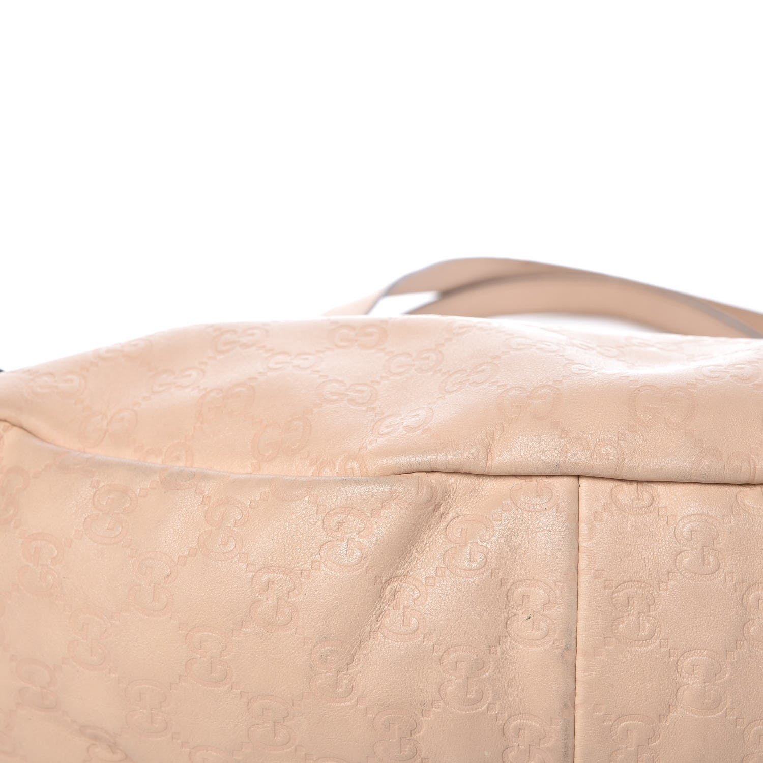 Gucci Guccissima Medium Abbey Shoulder Bag Beige 11 of 13