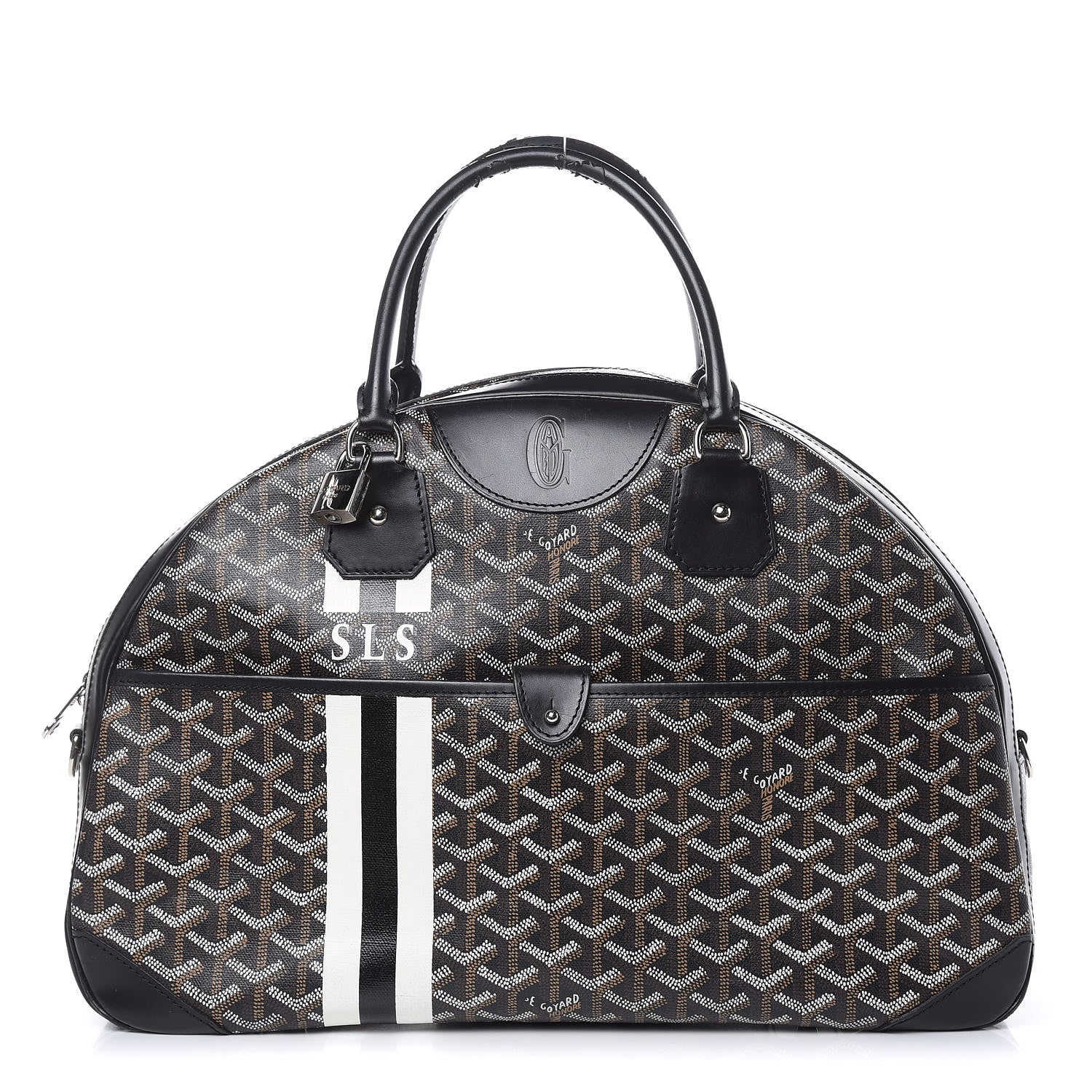 Goyard Goyardine Saint Jeanne GM Bowler Black 1 of 21