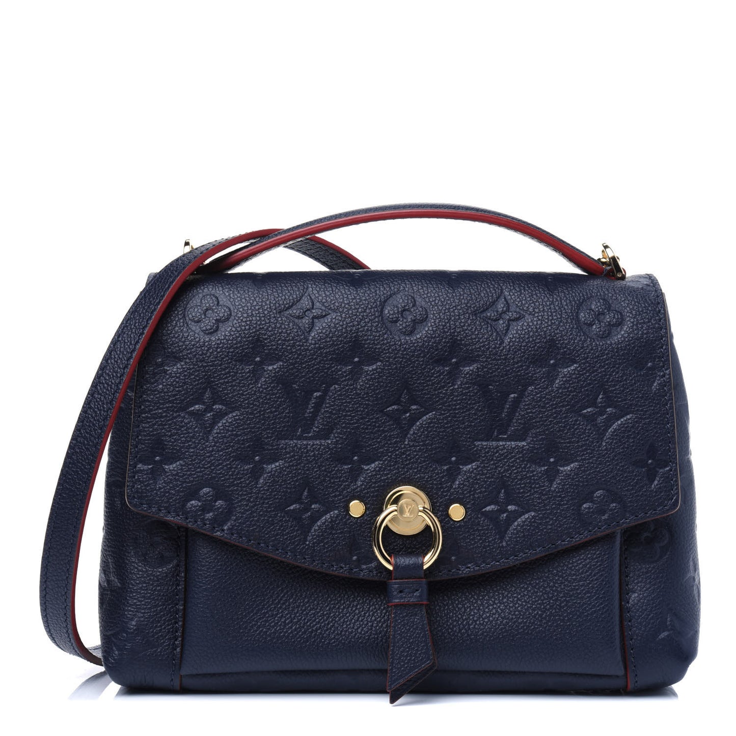 Empreinte Blanche BB Marine Rouge