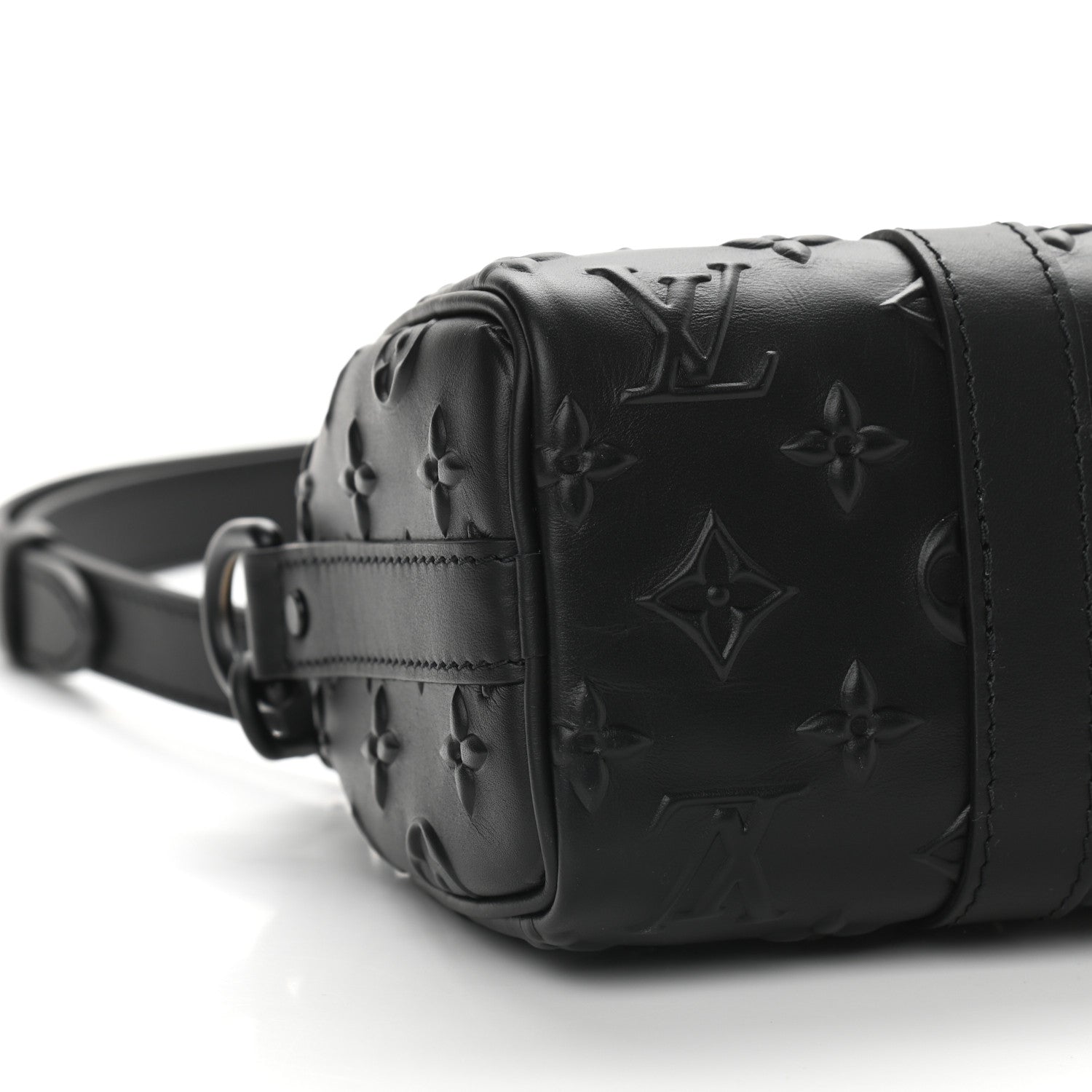 Louis Vuitton Monogram Seal Keepall XS Black 7 of 8