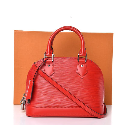 Louis Vuitton Epi Alma BB Coquelicot 8 of 8