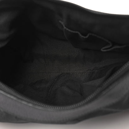 Gucci Nylon Monogram Medium D Gold Ring Hobo Black 5 of 10