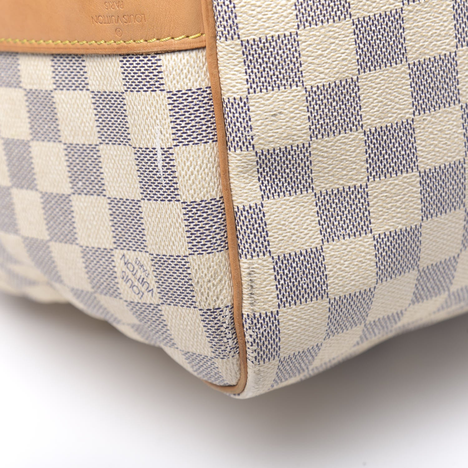 Louis Vuitton Damier Azur Keepall Bandouliere 55 9 of 13