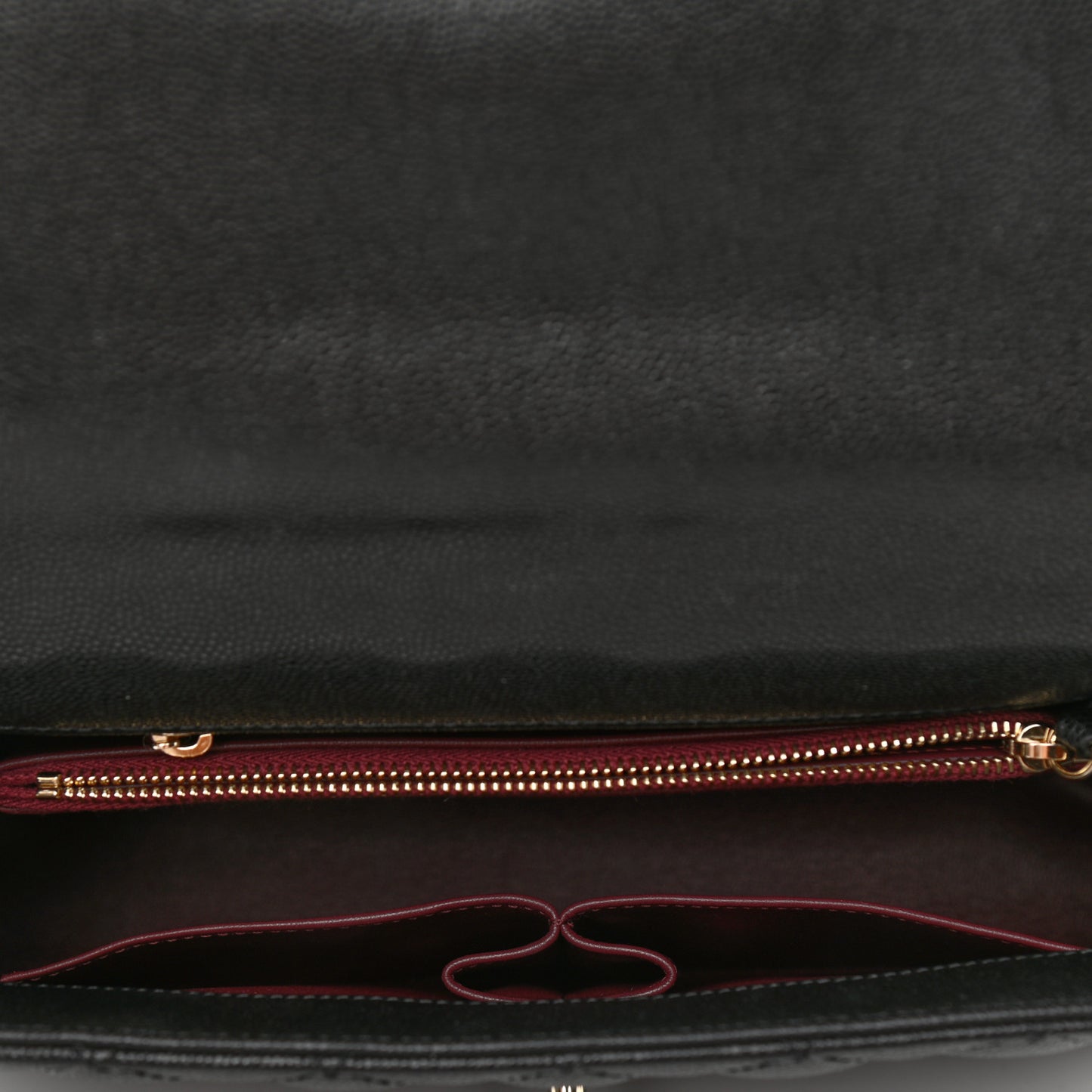 Caviar Quilted Small Coco Handle Flap Black