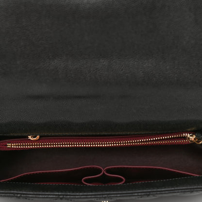Chanel Caviar Quilted Small Coco Handle Flap Black 5 of 9