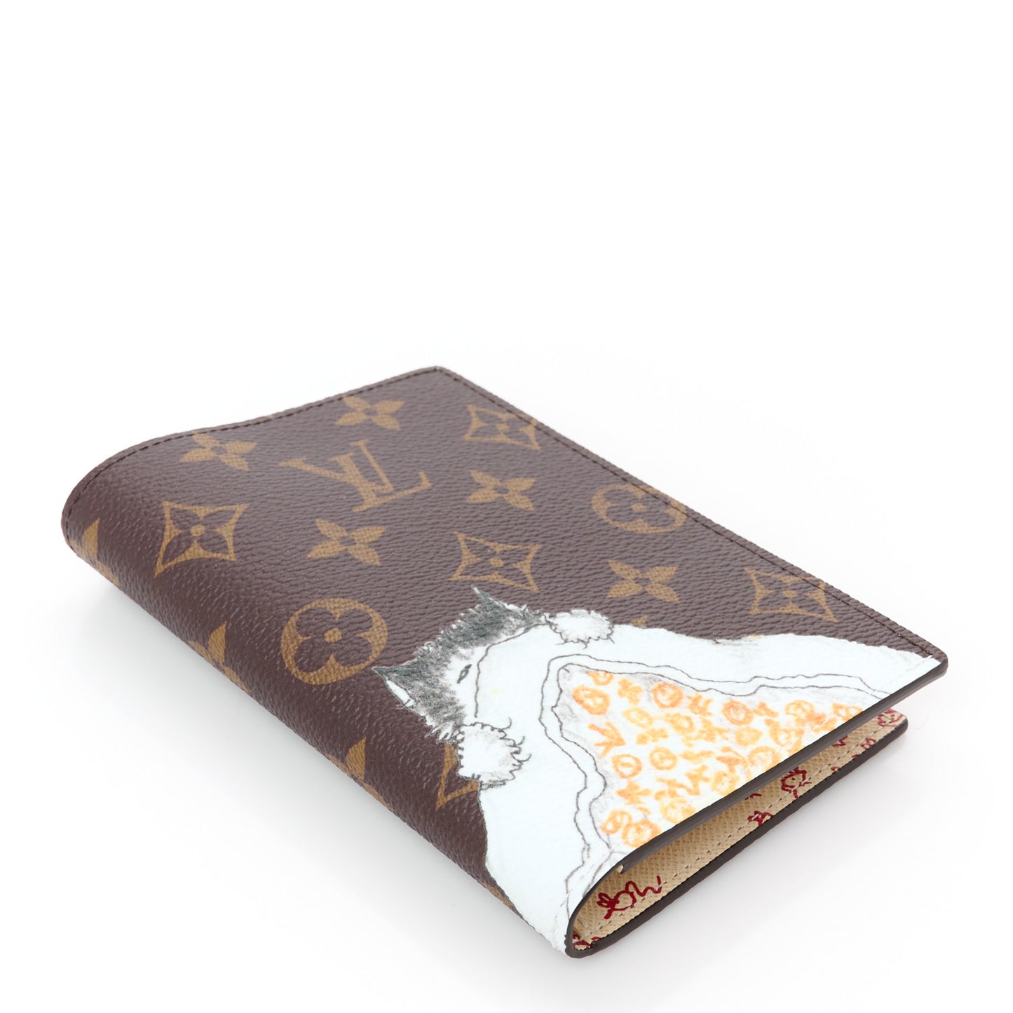 Monogram Travels With Grace Coddington Passport Cover
