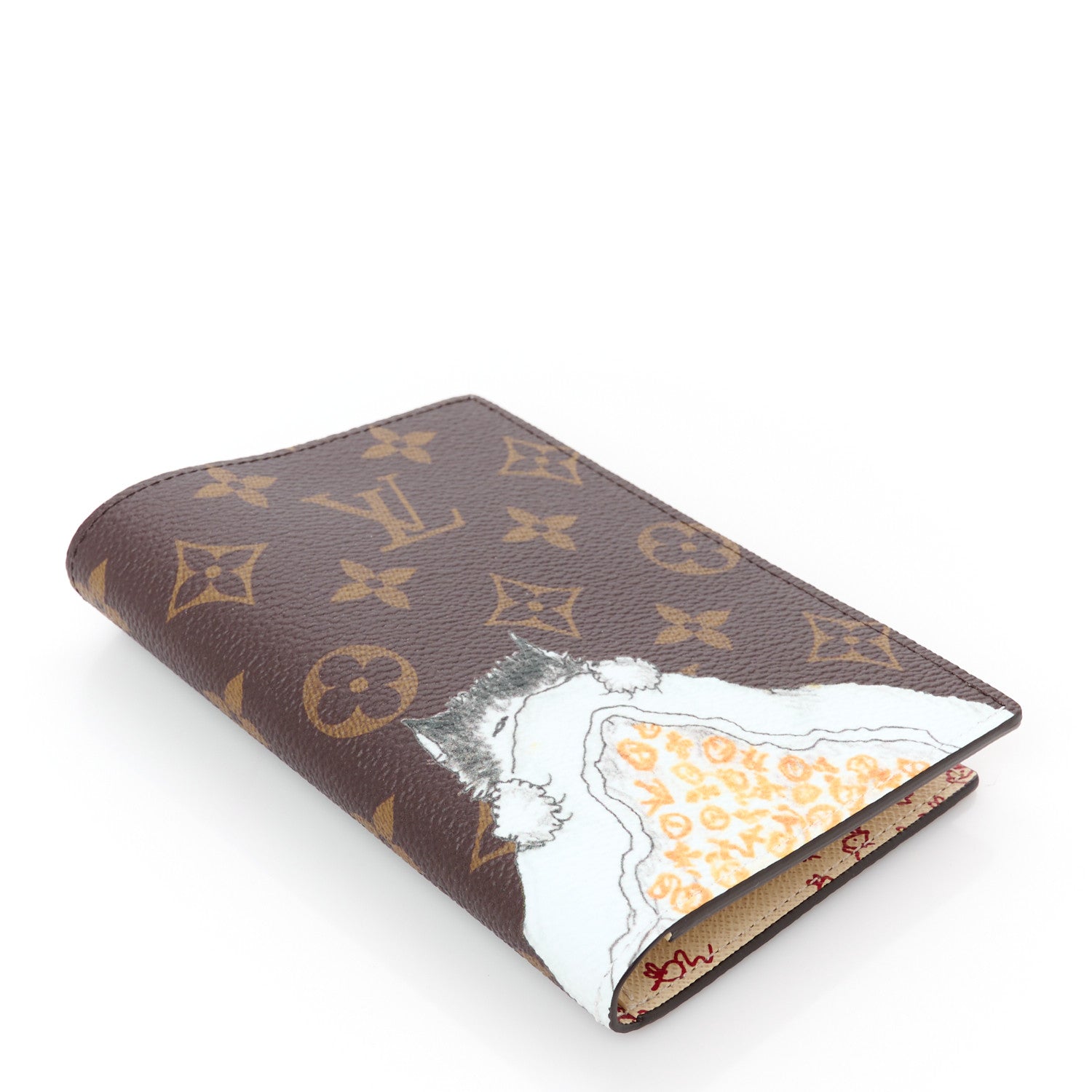 Louis Vuitton Monogram Travels With Grace Coddington Passport Cover 4 of 8