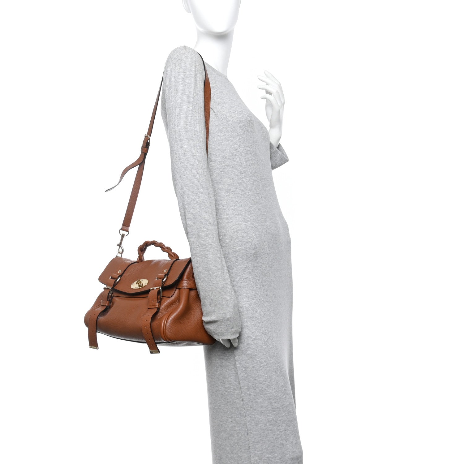 Mulberry Heavy Grain Medium Alexa Chestnut 2 of 9