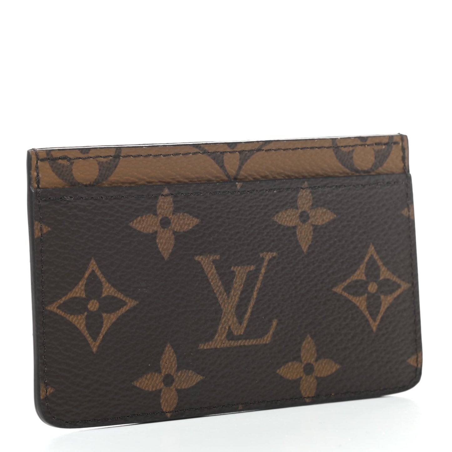 Reverse Monogram Card Holder