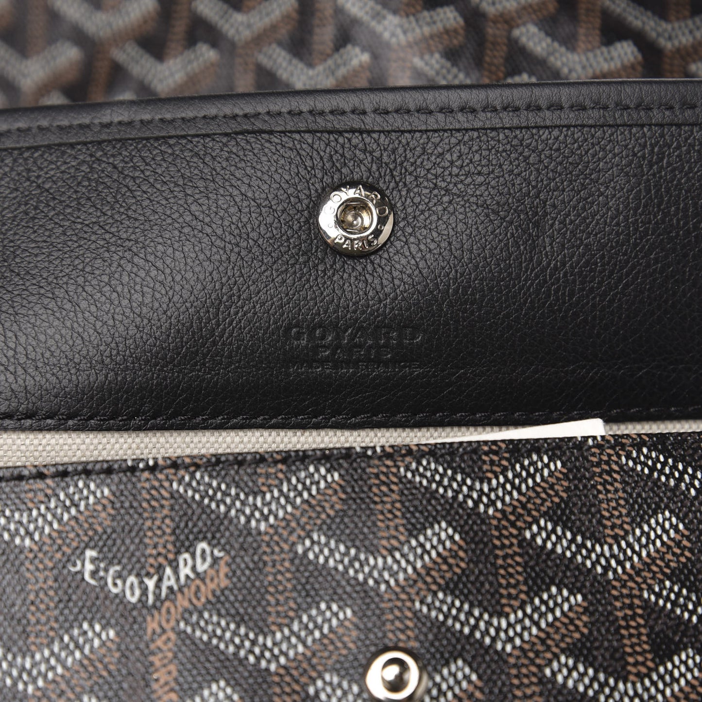 Goyardine Saint Louis GM Black