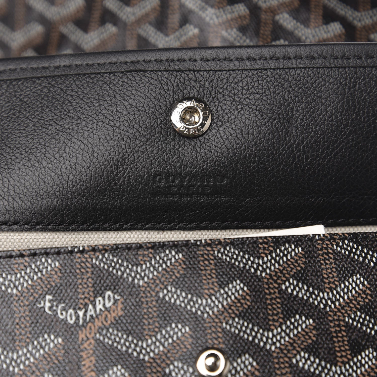 Goyard Goyardine Saint Louis GM Black 5 of 13