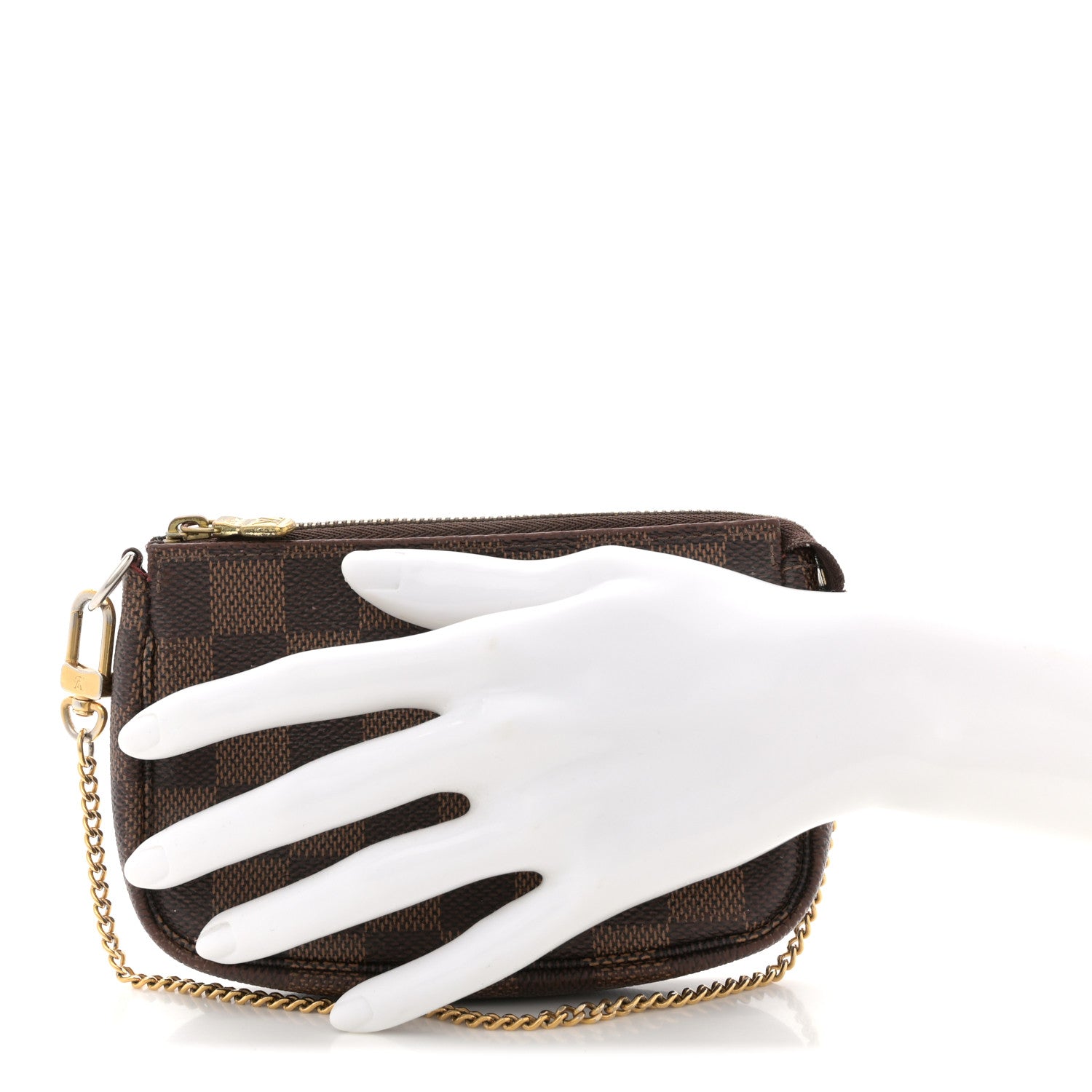 Louis Vuitton Damier Ebene Mini Pochette Accessories 2 of 10