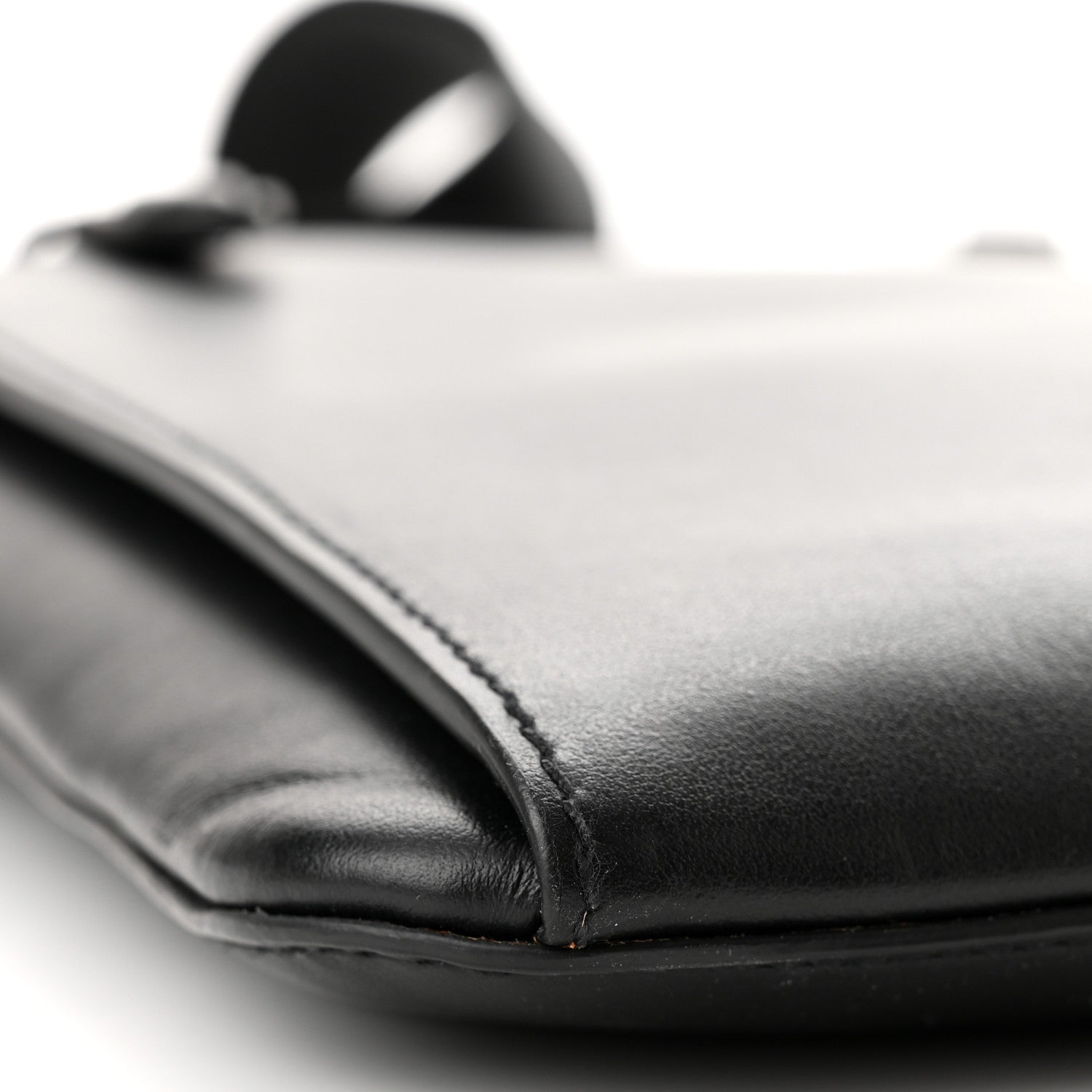 Salvatore Ferragamo Calfskin Firenze Crossbody Bag Black 8 of 9