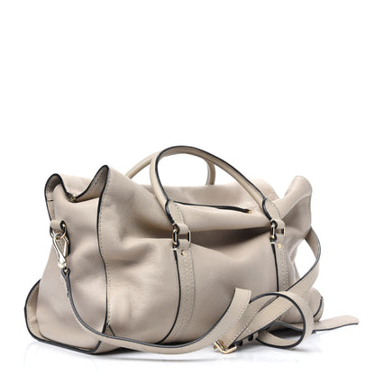 Burberry Calfskin Satchel Limestone 4 of 25