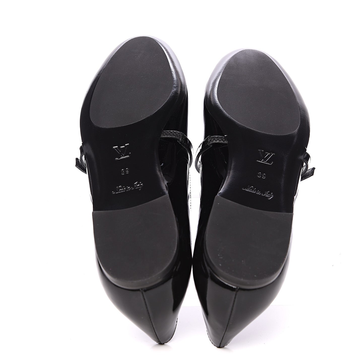Patent Uniformes Ballet Flats 39 Black
