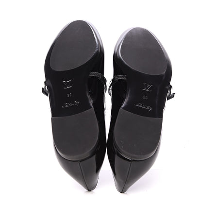 Louis Vuitton Patent Uniformes Ballet Flats 39 Black 5 of 7