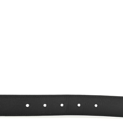 Gucci Calfskin Double G 30mm Belt 80 32 Black 3 of 5