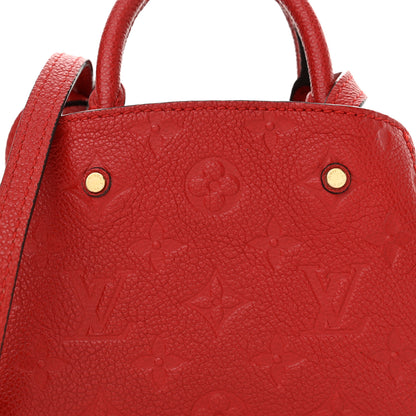 Louis Vuitton Empreinte Montaigne Nano Cherry 7 of 12