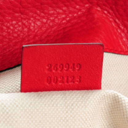 Gucci Monogram Medium Bella Hobo Red 7 of 7